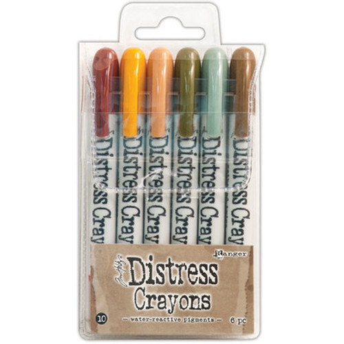 Ranger Ink: Distress Crayon Set #4 - (6 pk)
