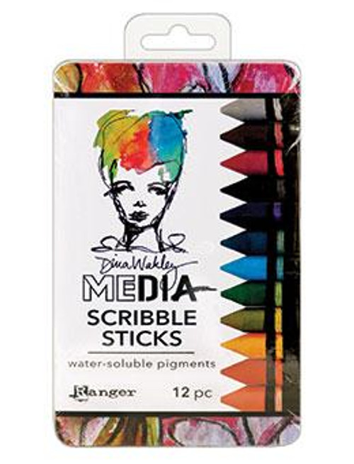 Ranger Ink: Dina Wakley Scribble Sticks, Set #2