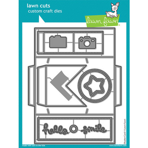 Lawn Fawn: Dies, Shutter Card