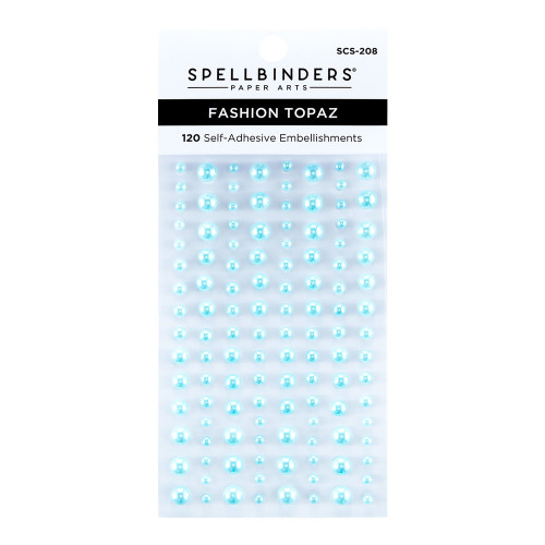 Spellbinders: Color Essentials Pearl Dots, Fashion Topaz Color