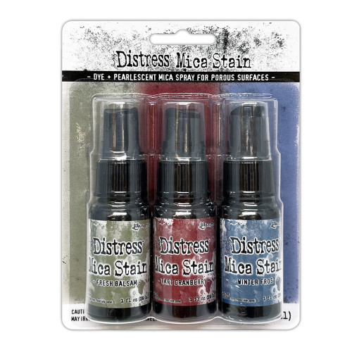 Tim Holtz: Distress Mica Stain Set, Holiday #3