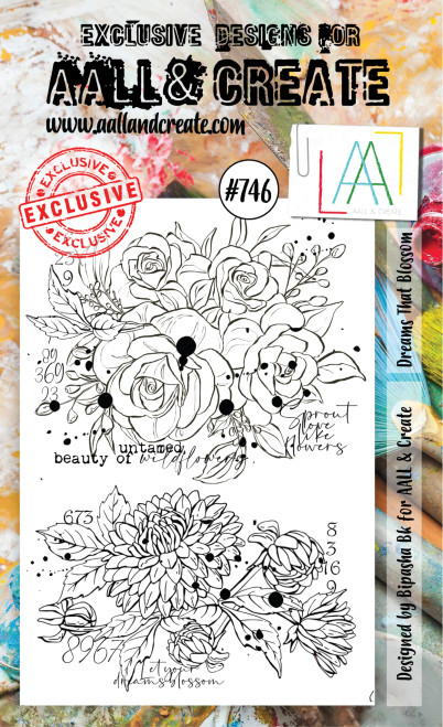 AALL & Create: A6 Stamp #746, Dreams That Blossom