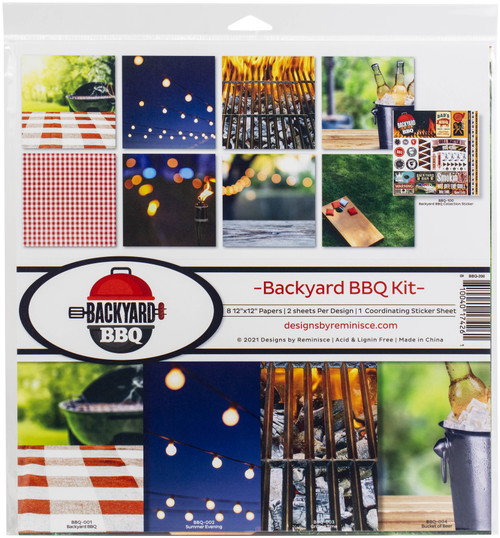 Reminisce: 12x12 Collection Kit, Backyard BBQ