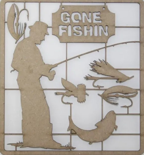 Southern Ridge Trading Co: Chipboard,  Gone Fishing