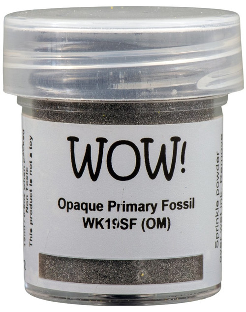 WOW!: Primary Embossing Powder, Super Fine - Fossil