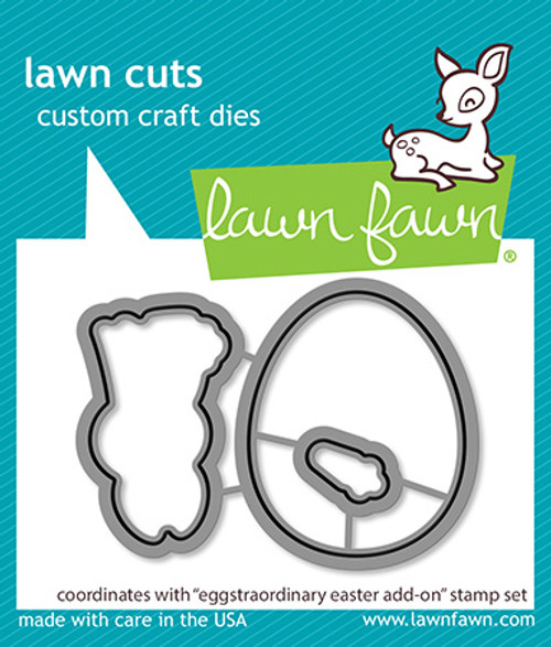 Lawn Fawn: Die Set, Eggstraordinary Easter Add-on