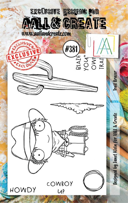 AALL & Create: A7 Stamp Set,  #381 - Trail Blazer