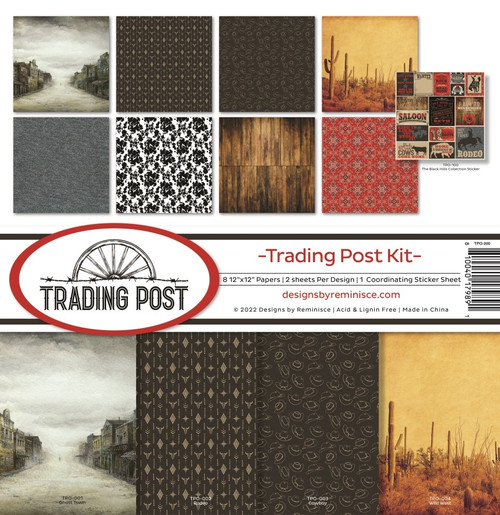 Reminisce: 12x12 Collection Kit - Trading Post