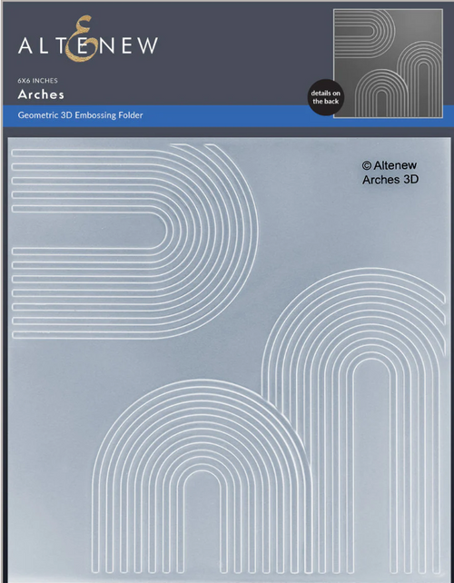 Altenew: 3D Embossing Folder, Arches