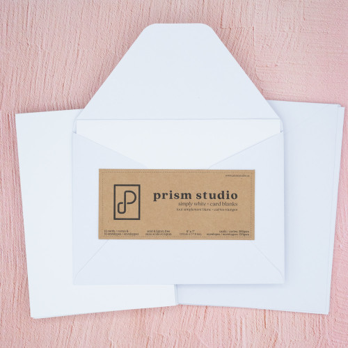 Prism Studio: Card Blanks & Envelopes, 5" X 7"