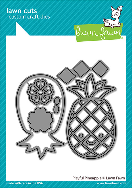 Lawn Fawn: Die Set, Playful Pineapple