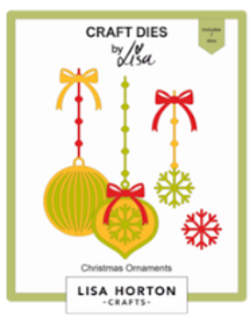 Lisa Horton Crafts: Die Set, Christmas Ornaments