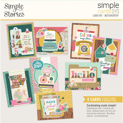 Simple Stories: Simple Cards Card Kit, Noteworthy