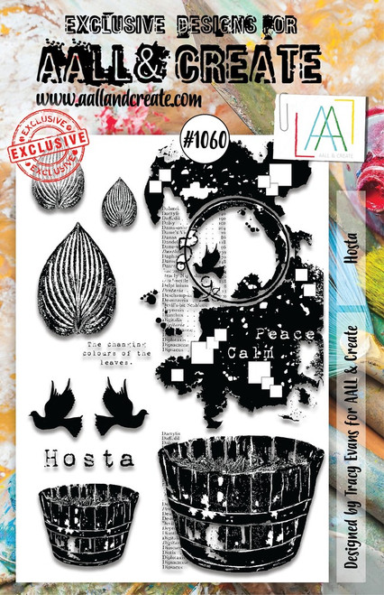 Aall & Create: Clear Stamp Set, #1060 - Hosta