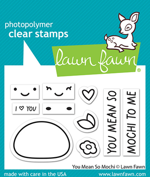 Lawn Fawn: Stamps, You Mean so Mochi