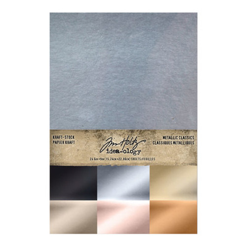 Tim Holtz Ideaology: Kraft Stock, Metallic Classics(2022)