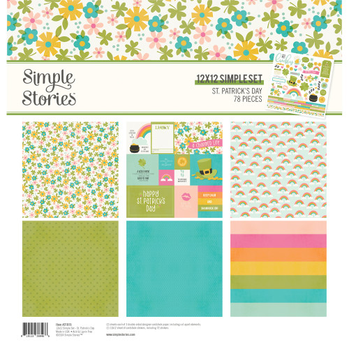 Simple Stories: 12x12 Collection Kit, St Patrick's day