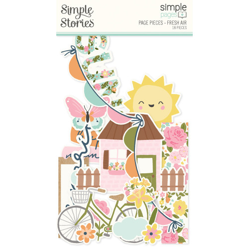 Simple Stories: Simple Pages Page Pieces, Fresh Air