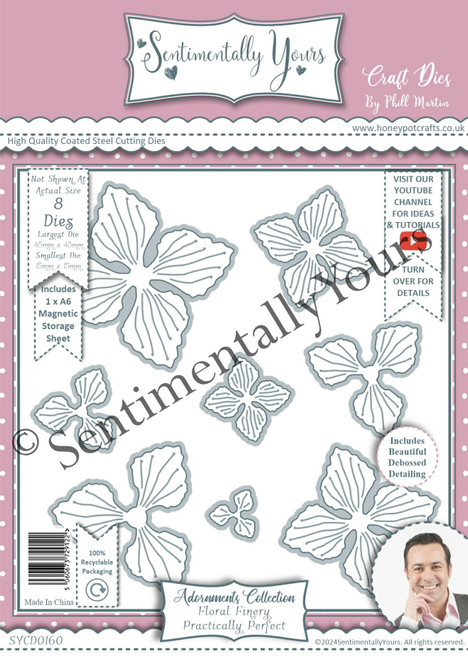 Sentimentally Yours: Die Set, Floral Finery - Practically Perfect