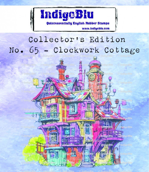 IndigoBlu: Collectors Edition Stamp No 65 - Clockwork Cottage