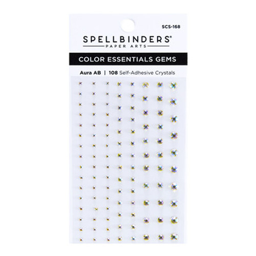 Spellbinders: Color Essentials Self Adhesive Gems, Aura AB