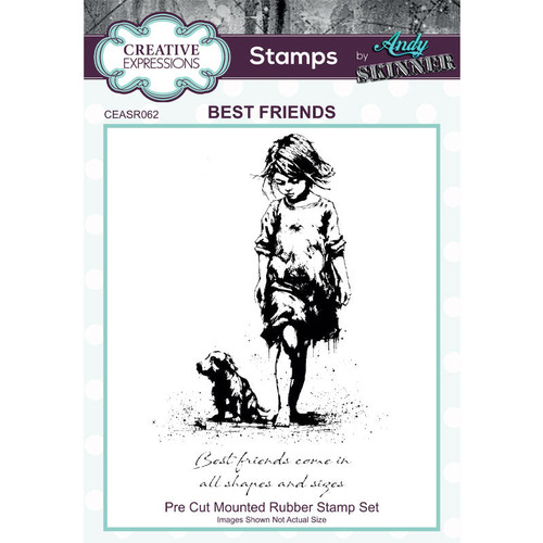 Creative Expressions: Stamp Set, Best Friends