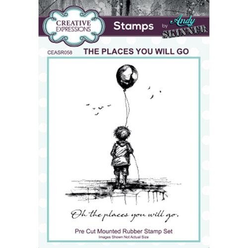 Creative Expressions: Stamp Set, The Places You'll Go, Andy Skinner