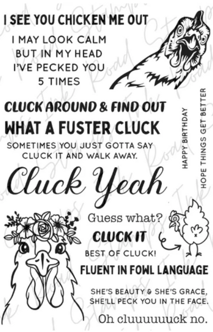 Ink Road Stamps: Stamp Set,  Cluck Yeah