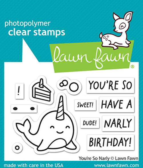Lawn Fawn: Stamp Set, You're So Narly