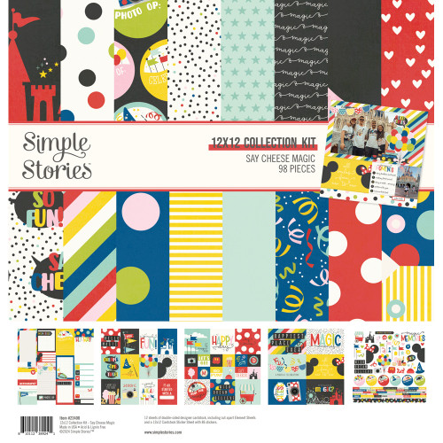 Simple Stories: 12x12 Collection Kit, Say Cheese Magic