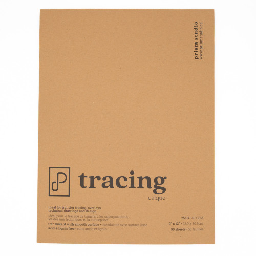 Prism Studio: Tracing Paper Pad, 9" x 12"