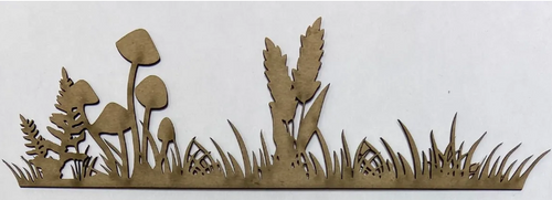 Southern Ridge Trading Co: Chipboard, Mushroom Grass Border