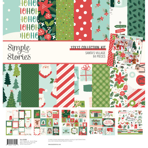 Simple Stories: 12X12 Collection Kit, Santa's Village