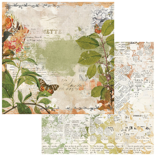 49 & Market: 12 x 12 Patterned Paper, Vintage Orchard - Nestled