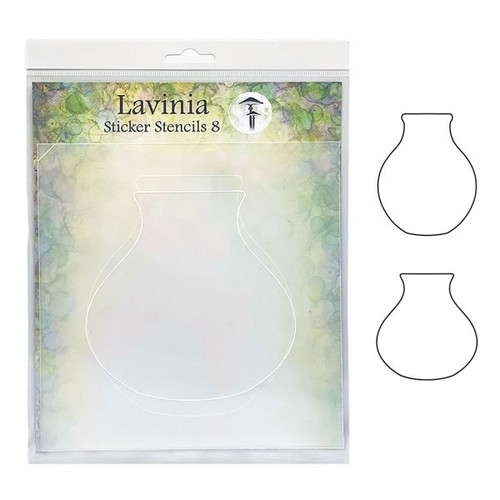 Lavinia: Sticker Stencils, 8 - Terrarium Collection