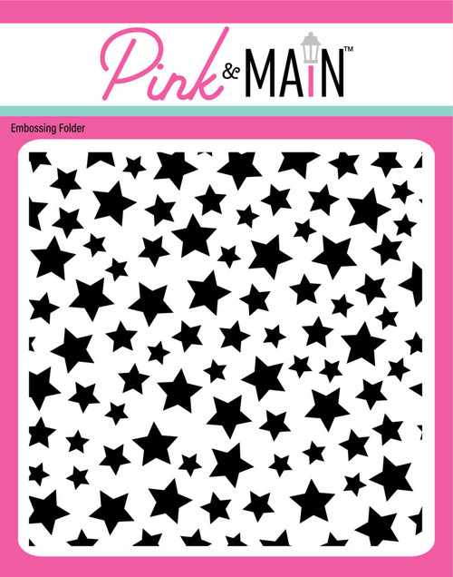 Pink & Main: Embossing Folder, Stars