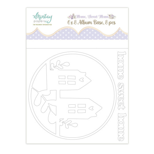 Mintay: 6X8 Chipboard Album, Home Sweet Home