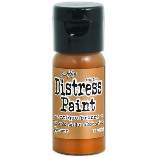 Ranger Ink: Distress Flip Top Paint, Antique Bronze