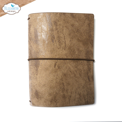 ECD: Art Journal, Stonewashed Brown Passport