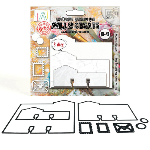 Aall & Create: Die Set, Envelope Charm #81