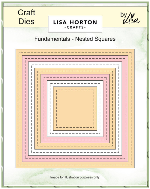 Lisa Horton: Fundamentals Nested Dies, Squares