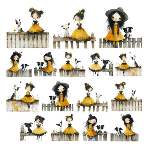 Simply Stated Design: Sweet Like Sunshine Characters Ephemera