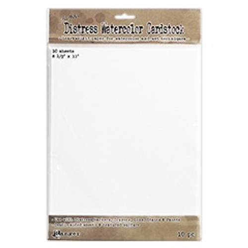 Ranger Ink: Tim Holtz Distress Watercolor Cardstock, 8.5 X 11 (10Pk)