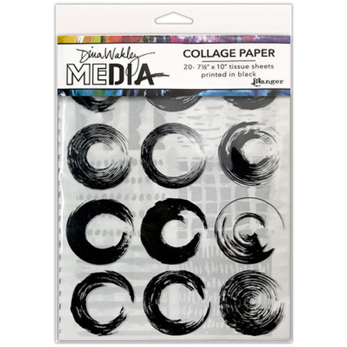 Dina Wakley Media: Collage Paper - Elements