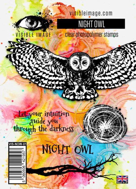 Visible Image: Night Owl - A6 Stamp Set