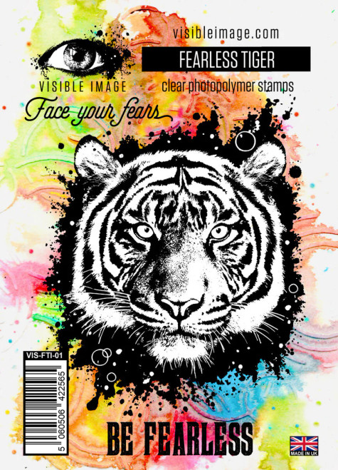 Visible Image: Fearless Tiger - A6 Stamp Set