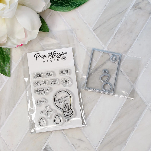 PearBlossom Press: Stamp & Die Set, Push Pull Press PearBlossom Press: Stamp & Die Set, Push Pull Press