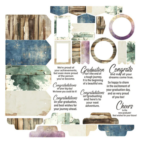 Simply Stated Design: Colorful Commencement Essentials Ephemera