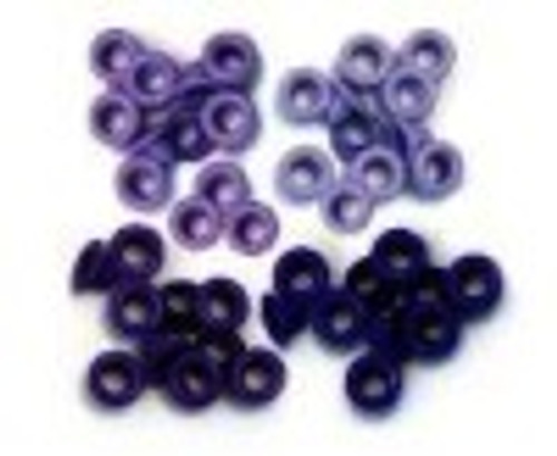 We R Memory Keepers:  Eyelets, Crop-A-Dile - Standard, Purple (60 pc)