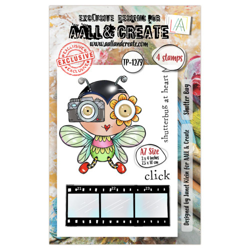 AALL and Create: A7 Stamp Set #1279 - Shutter Bug